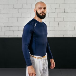 11917 rashguard manche longue fuji mae bleu cote modele 2