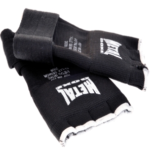 Sous-gants de boxe Max Gel, METAL BOXE, serrage velcro, Taille Sénior -  NOIR - BudoStore