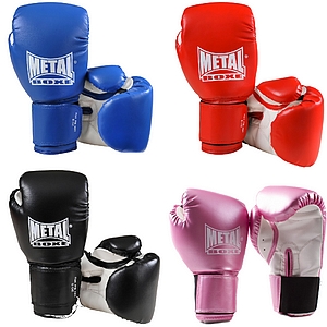 Gants boxe Métal Boxe initiation - Gants de boxe entraînement