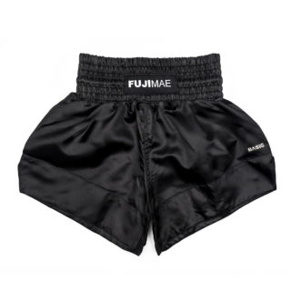 Short De Kickboxing / Muay Thaï EXTREM Noir - Coupe Large Unisexe Adulte En Polyester