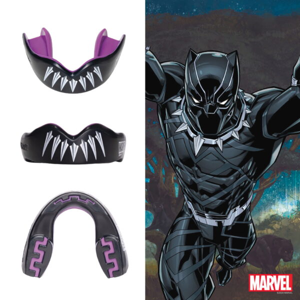 PROTEGE DENT MARVEL black panther complet